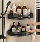 Prateleira de Canto para Banheiro sem Furos – Organizador Adesivo para Shampoo e Cosméticos | Mariz Home