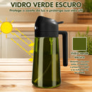 Borrifador de Azeite e Óleo 2 em 1 470ml em Vidro – Spray para Cozinha | Mariz Home