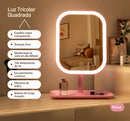 Espelho de Maquiagem LED Touch com 3 Tons de Luz – Elegância e Precisão para sua Penteadeira | Mariz Home