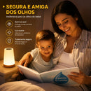 Luminária LED Touch RGB Recarregável – 13 Cores e Controle Remoto para um Ambiente Aconchegante | Mariz Home