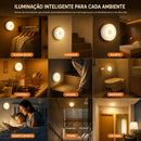Luz Noturna LED com Sensor de Movimento – Iluminação Inteligente para Corredores, Quartos e Escadas | Mariz Home