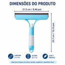 Limpador de Vidros 3 em 1 com Pulverizador – Limpeza Rápida e Sem Marcas | Mariz Home
