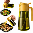 Borrifador de Azeite e Óleo 2 em 1 470ml em Vidro – Spray para Cozinha | Mariz Home