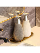 Dispensador de Sabonete Líquido em Cerâmica – Elegância e Sofisticação para Banheiro e Cozinha | Mariz Home