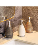 Dispensador de Sabonete Líquido em Cerâmica – Elegância e Sofisticação para Banheiro e Cozinha | Mariz Home