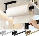 Suporte para Papel Toalha Autoadesivo em Alumínio – Organização Moderna para sua Cozinha | Mariz Home
