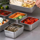 Kit Potes Herméticos em Aço Inoxidável – Organização, Conservação e Praticidade para sua Cozinha | Mariz Home