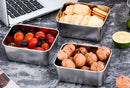 Kit Potes Herméticos em Aço Inoxidável – Organização, Conservação e Praticidade para sua Cozinha | Mariz Home