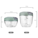 Mini Processador Manual com Corda Retrátil – Corte Rápido e Praticidade na Cozinha | Mariz Home