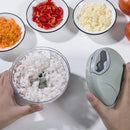 Mini Processador Manual com Corda Retrátil – Corte Rápido e Praticidade na Cozinha | Mariz Home